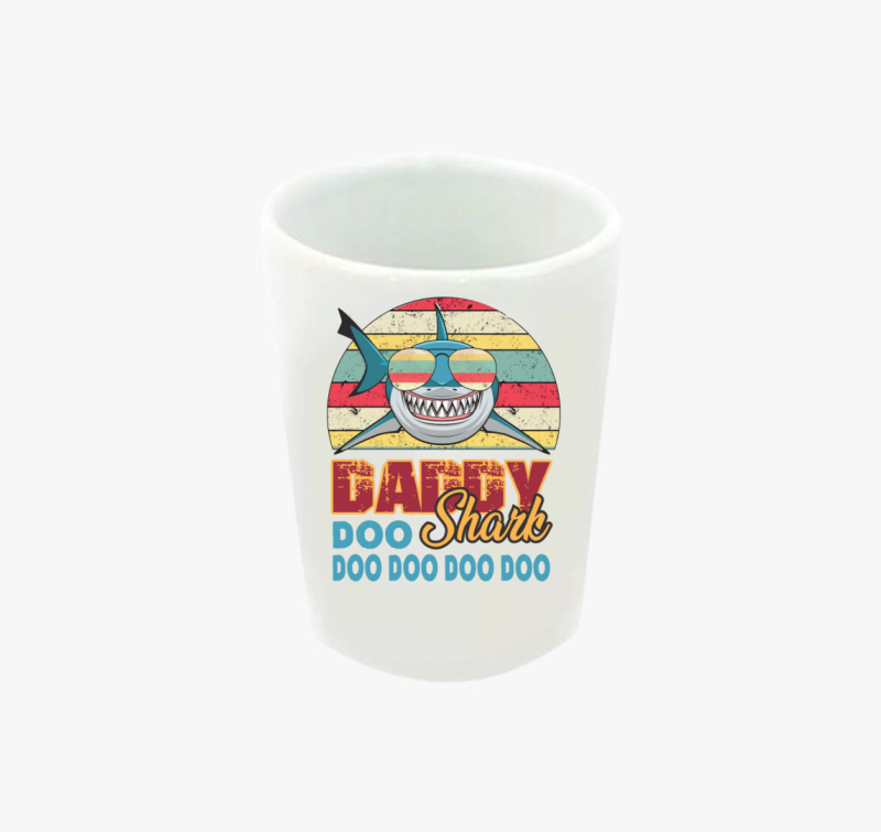 Daddy shark feles pohár
