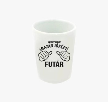 Jóképű futár feles p