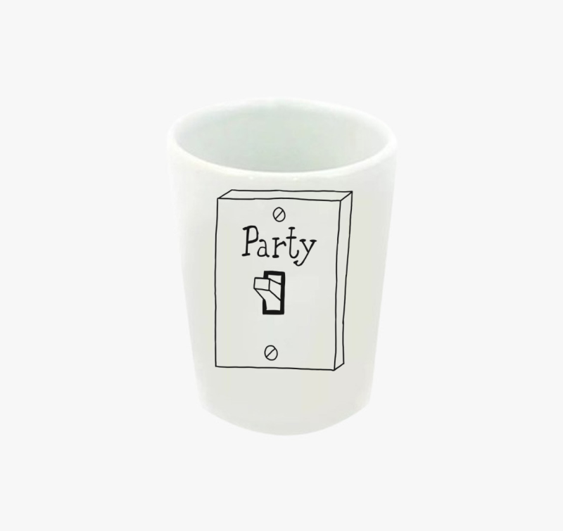 Bulira fel! - vonalrajzos feles pohár 