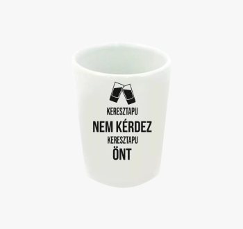 Keresztapu koccintós...