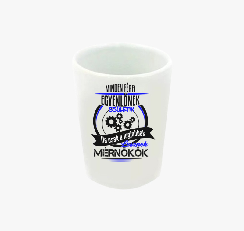 Legjobb mérnök feles pohár
