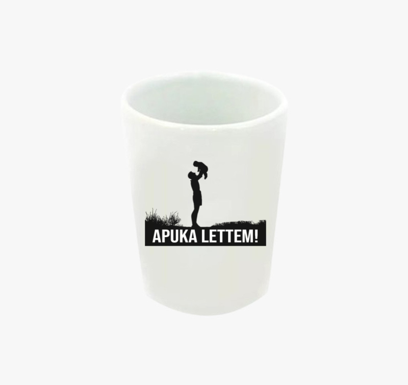 Apuka lettem feles pohár