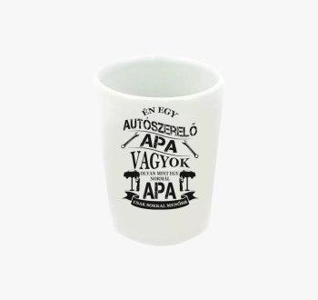 Autószerelő apa fele