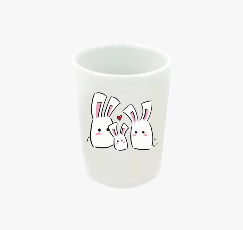 Újabb nyuszis feles pohár