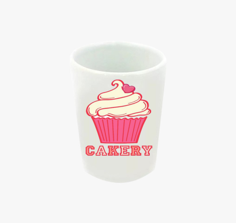 Cakery feles pohár