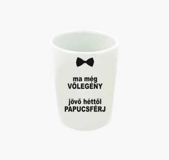 Ma még vőlegény, jöv...