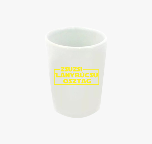 Lánybúcsú Osztag feles pohár- ...