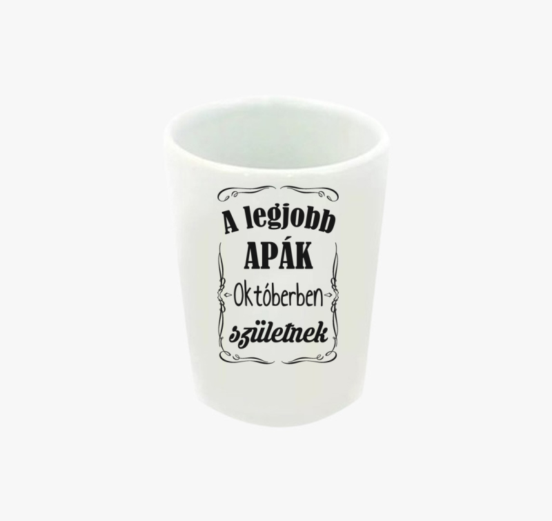 A legjobb Apa feles pohár - Választható Hónappal -