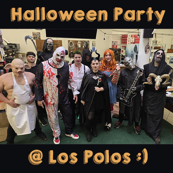 Halloween beöltözős party volt a Los Polos-ban :)
