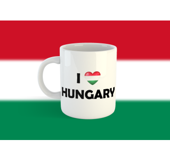 Szeretem Magyarországot bögre