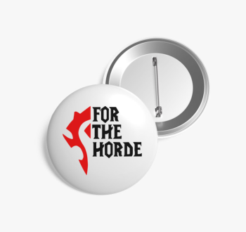 For the horde kitűző