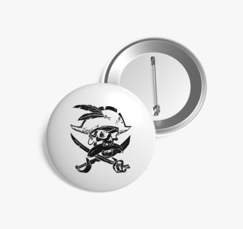 Pirate skull silhoue...