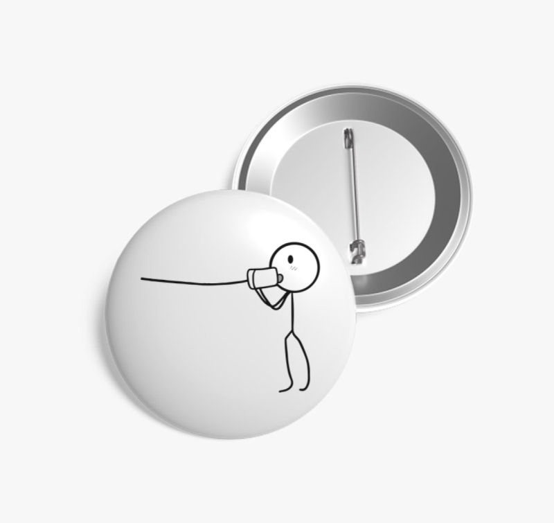 Páros fiú 1 kitűző