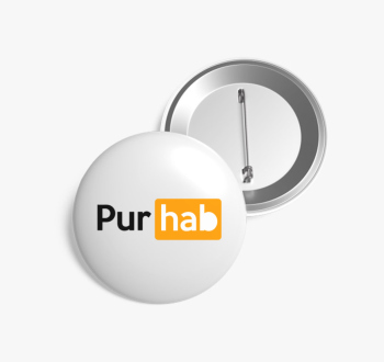 Purhab kitűző