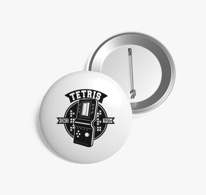 Tetris 1984 kitűző