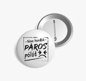 Páros nem hordok pár...