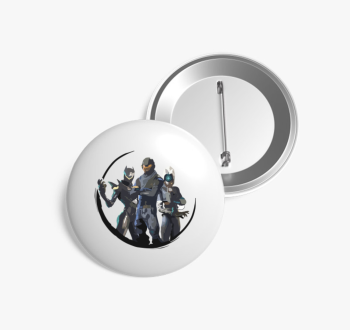 Fortnite Art kitűző