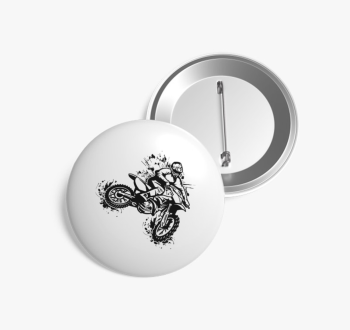 Motoros ugratás kitű