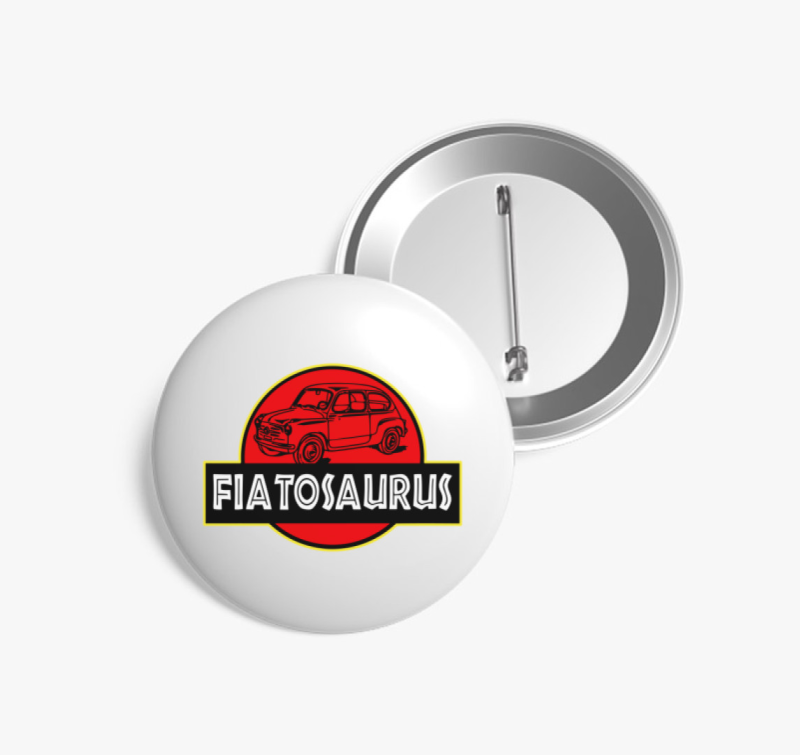 Fiatosaurus kitűző