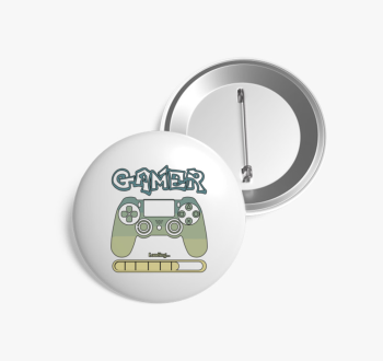 Gamer Loading kitűző