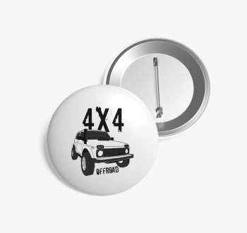 4x4 offroad kitűző