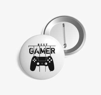 Best Gamer kitűző