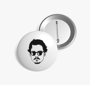 Johnny Depp kitűző