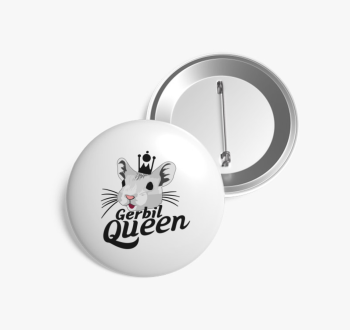Gerbil Queen kitűző