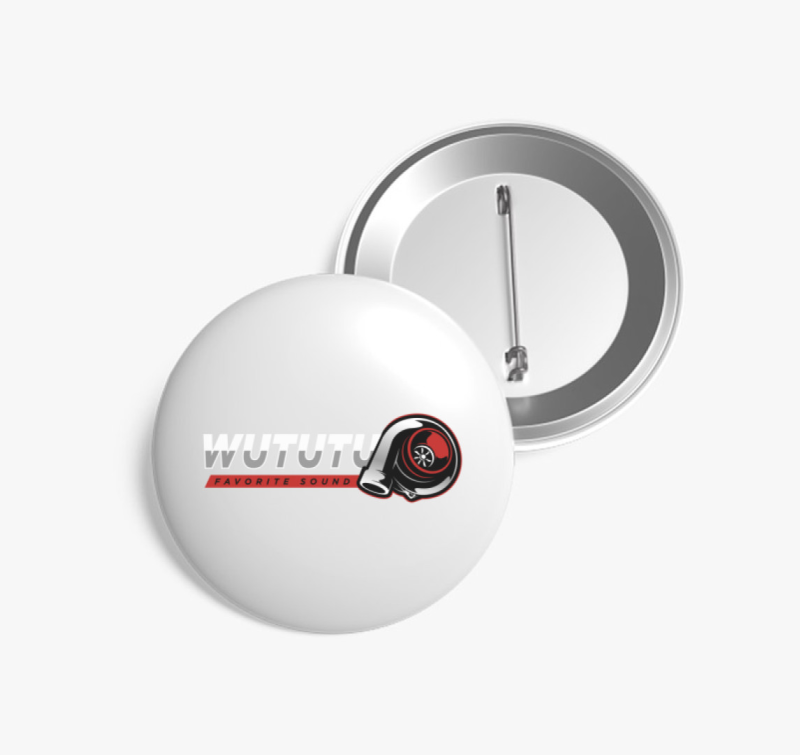 Turbó Wututu design divat kitűző