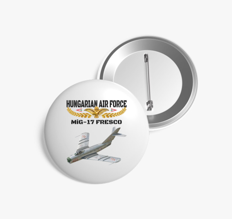 Aranysas MiG-17 kitűző