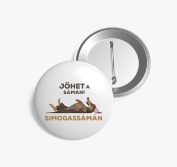 Tacskós sámán kitűző