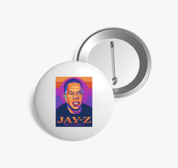 Jay-z rapper kitűző