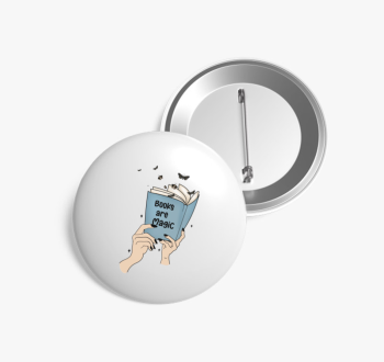 Books are magic kitű