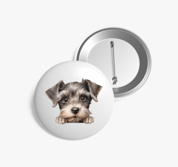 Pici Snaucer kitűző