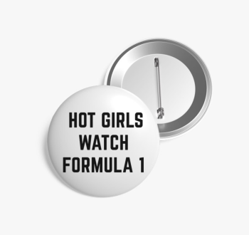 Girls F1 kitűző