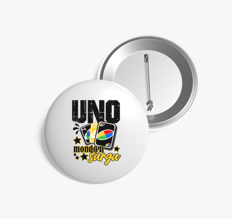 UNO minta kedvenc kitűző