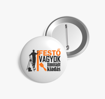 Festő vagyok kitűző