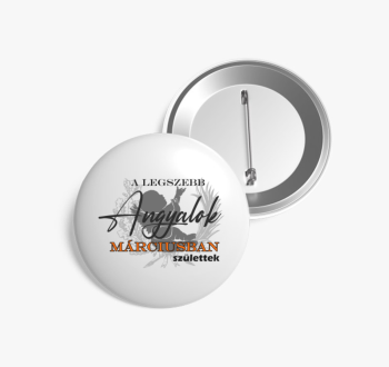 Márciusi Angyal kitű