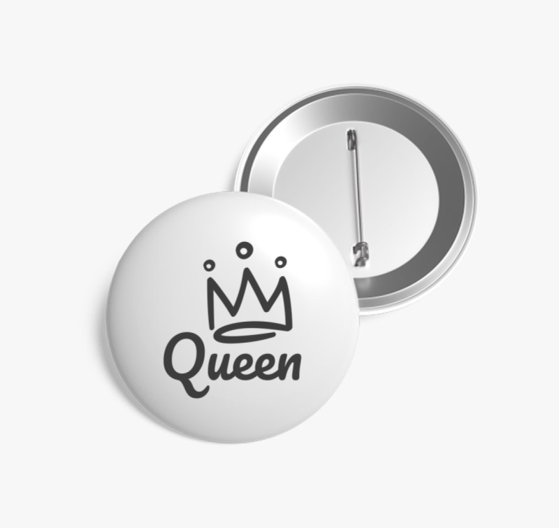 Queen páros kitűző