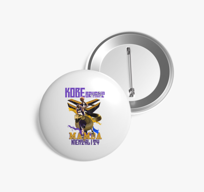 Kobe Bryant kitűző