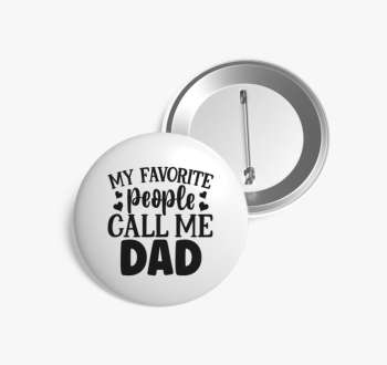 Call me DAD kitűző