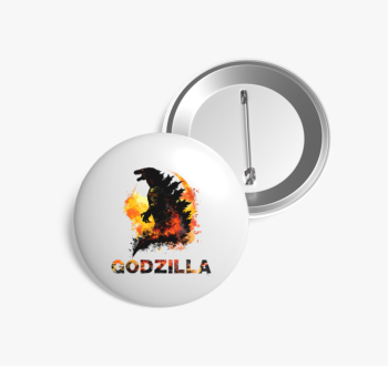 Godzilla festve kitű