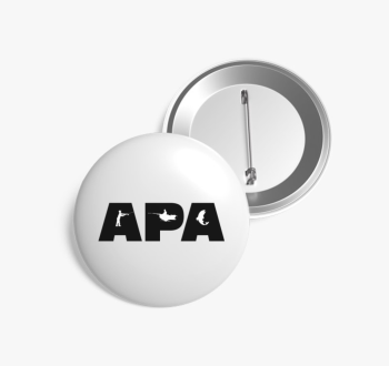 Apa horgászos kitűző