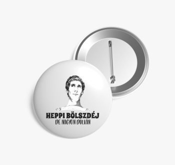 Heppi Bölszdéj kitűz