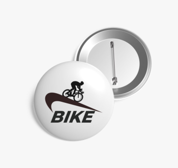 Bike biciklis kitűző