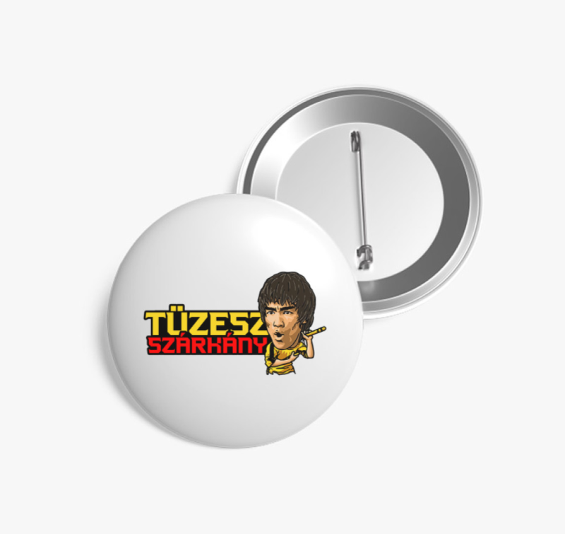 Tüzesz Szárkány kitűző