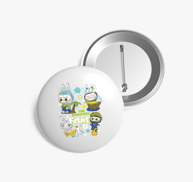 Fruit monster labubu kitűző 