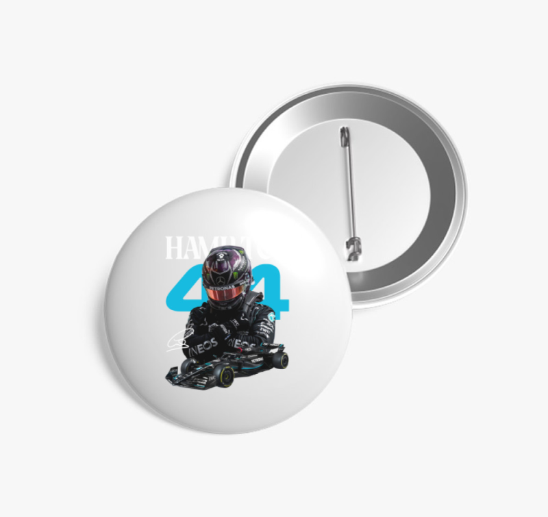 Lewis Hamilton Mercedes 44 kitűző