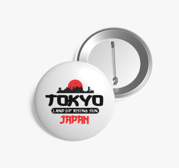 Tokyo város kitűző