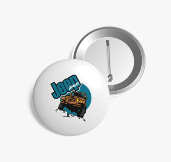 Jeep forever kitűző